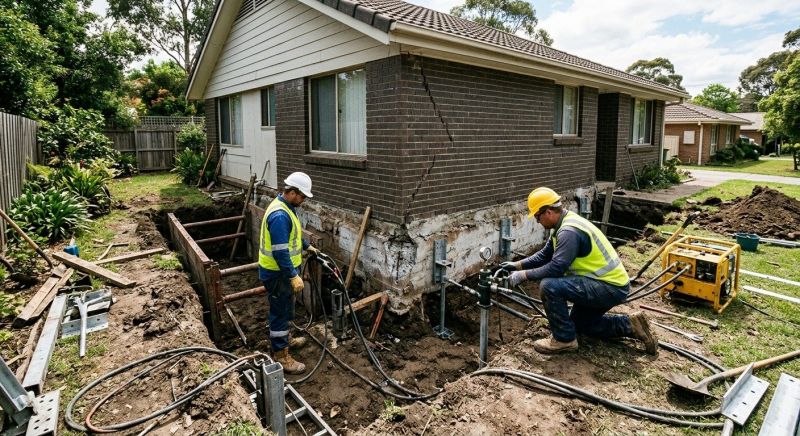 Commercial Foundation Repair in Columbus, OH