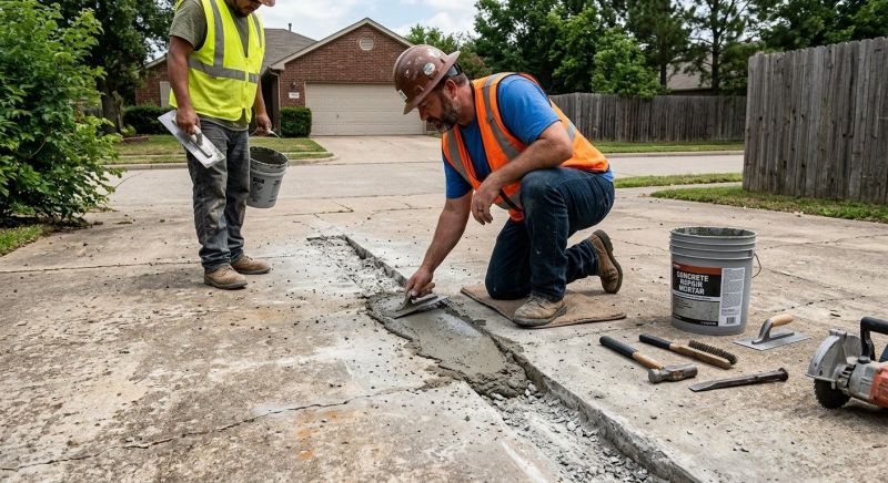 Concrete Repair in West Des Moines, IA