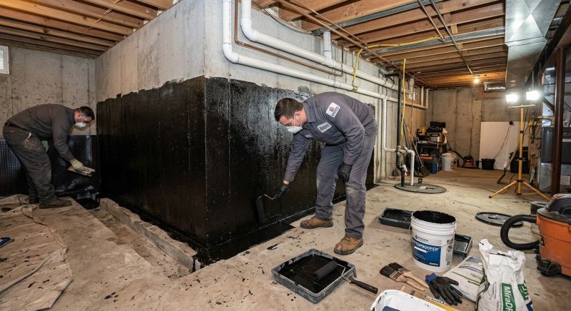 Basement Walls Waterproofing in Birmingham, AL