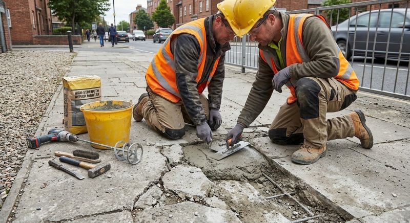Cement Repair in West Des Moines, IA