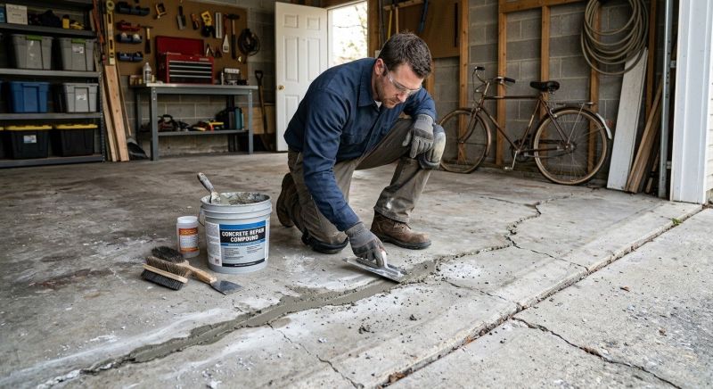 Chipped Concrete Repair in Des Moines, IA