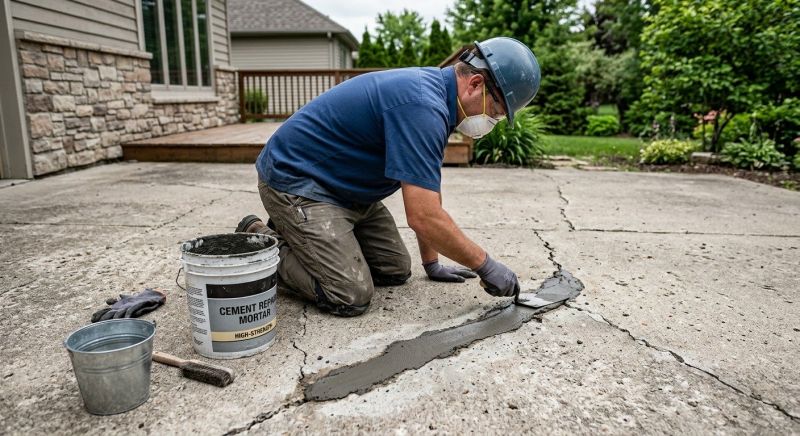 Concrete Apron Repair in West Des Moines, IA