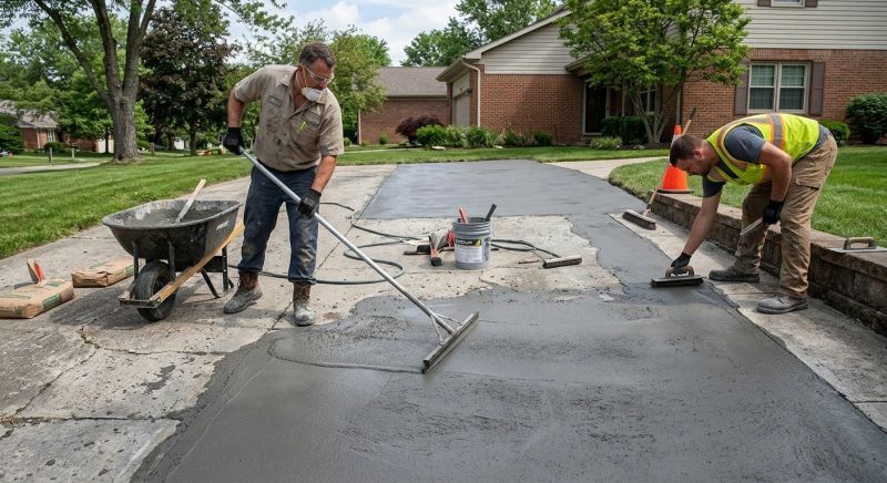 Concrete Resurfacing in Des Moines, IA